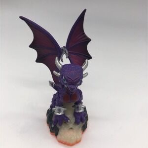 Skylanders Giants Cynder Figure Activision 2012 Purple Dragon Character 85000888